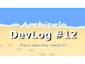 Archipelo DevLog Player animation down pact LibGDX 2D Java MMORPG