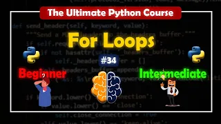 For Loops The Ultimate Python Course BrainyHub