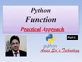 PYTHON FUNCTION Part-1 How to define function in Python Easily Explained