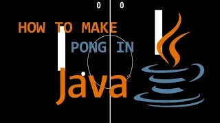 Programming Pong in Java Full Tutorial