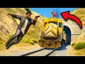 Download Lagu THE MOST INSANE TRAIN ESCAPE IN GTA 5 HISTORY! | GTA 5 THUG LIFE #585