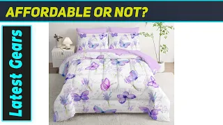 XYNHML Butterfly Comforter Dreamy Bedding Upgrade