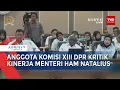 Download Lagu Ketika Anggota Komisi XIII DPR Kritik Kinerja Menteri HAM Natalius Pigai