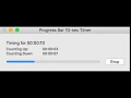 Progress Bar 10-sec Timer