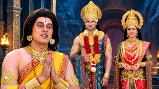 अपने प्रिय भक्त प्रह्लाद से मिलने पाताल लोक पहुँचे लक्ष्मी-नारायण | Jai Mahalakshmi Scene