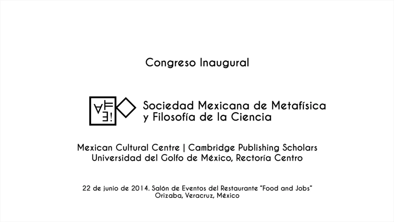 ICSMMyFC. 3° Participación; Dr. Axel Barceló (Instituto de Investigaciones Filosóficas, UNAM)