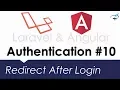 Laravel Angular Authentication with JWT Redirect after Login Protect Route