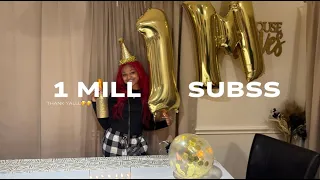 THANK YALL FOR 1M SUBS!!