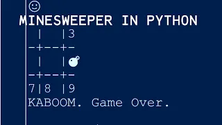 Python Project for Beginners Minesweeper