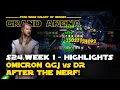Post-nerf Qui-Gon Omicron GAC Testing QGJ vs DR Maul Talon SWGOH Grand Arena