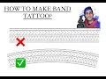 Preparing Your Band Tattoo Design Make Your Designs Bend-Ready
