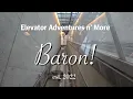 Horrendous Montgomery KONE hydraulic auxiliary elevators at Dulles Int'l Airport Garage 1