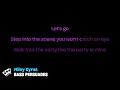 Miley Cyrus - Bass Persuades (Karaoke Version)