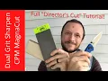 CPM MagnaCut Dual Grit Tutorial FULL Sharpening Update Mule Knife Edge Tested On Cedric Ada