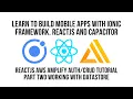 Ionic React JS AWS Amplify Authentication CRUD Tutorial Part 2 Working With Datastore