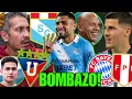 RODRIGO URENA a CRISTAL para EVITAR TETRA de UNIVERSITARIO GOL FELIPE CHAVEZ en BAYERN SELECCION