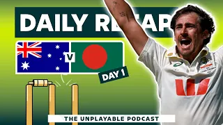 Mackay Madness! Starc, Shoriful dominate chaotic day one | Unplayable Podcast