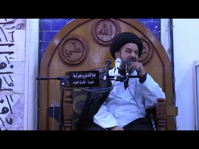 ⁣#محاضرة ـ الجمعة (بالفكر و العقيدة ننتصر )سماحة آية الله الحاج السيد مجتبى السويج دام ظله