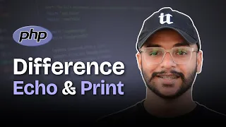 Difference between echo and print in php
