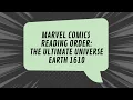 MARVEL COMICS READING ORDER OF THE ULTIMATE UNIVERSE - EARTH 1610 TRADES
