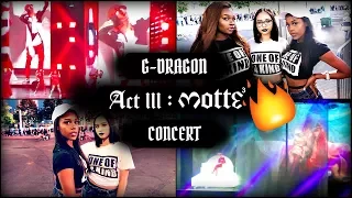 reuniting with g dragon act iii motte in london vlog