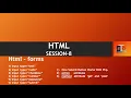 HTML Form Session 8 Input Types GET vs POST PHP Connection Submit to take action php