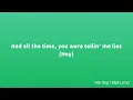 Alicia Keys  - Try Sleeping with a Broken Heart (Lyrics)