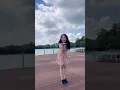 Lagu Exercising with Burmese girl at famous Lake in Yangon, Myanmar. 2 #shorts