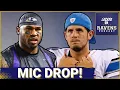 Steve Smith Sr FIRMLY CHECKS Dan Orlovsky on Baltimore Ravens opinions STICKS UP for Lamar Jackson