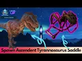 Ascendant and primitive Rex Saddle Spawn Command Ark Survival Ascended