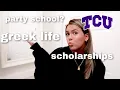 answering ALL your questions about TCU college