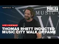 Thomas Rhett inducted into Music City Walk of Fame