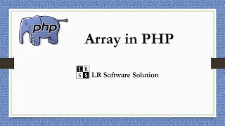 PHP Tutorial - Array and its type in PHP