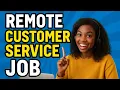 Work from Home No Degree Needed Remote Customer Service Jobs Hiring Now
