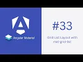 Grid List Layout with mat-grid-list