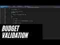 Adding Validation to our Budget Form - Make a Modern WPF Desktop App Part 8