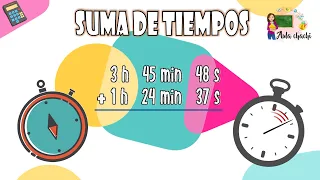 Suma de tiempos | Aula chachi - Vídeos educativos para niños