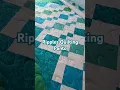 Ripples Digital Quilting Design on a Chandelier Quilt