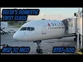 Delta s Domestic First Class - MSP to MCO