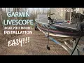 EASY LIVESCOPE POLE MOUNT Installation - Summit Fishing Equipment