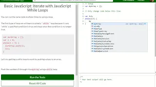 Basic JavaScript Iterate with JavaScript While Loops free code camp Dani