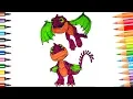Dragons How to Train Your Dragon Speed Coloring Pages for Kids