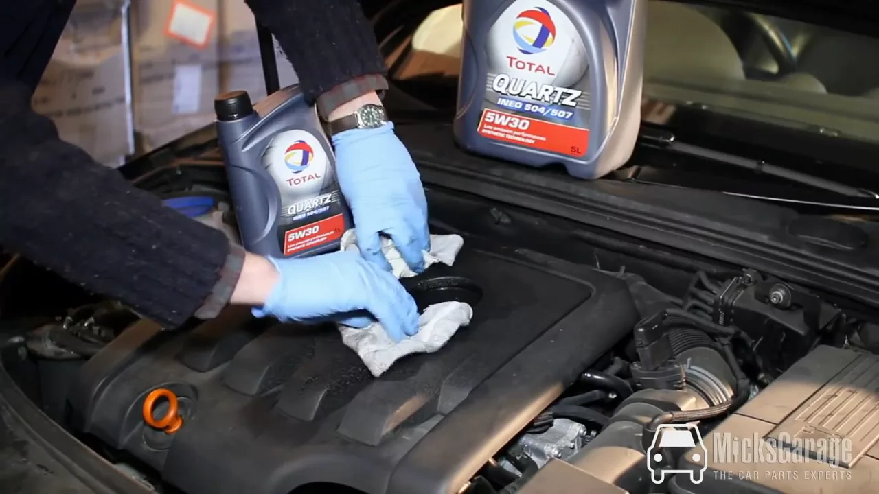 How to Check Your Engine Oil   MicksGarage com : Youtube video player