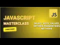 JavaScript Object Tricks You Must Know keys values entries fromEntries Full Guide