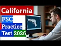 2026 California FSC Test - 50 Questions Answers Firearm Safety Certificate