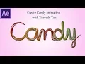 How to create candy cane by Trapcode Tao After Effects Tutorial - 29