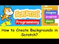 Scratch Tutorial 5 How to create Backgrounds in Scratch