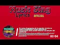 MUSA 🔥 "REMIX" - BLESSD, CARABIN3 (Karaoke/Lyrics Oficial) Music Sing Lyrics🎵