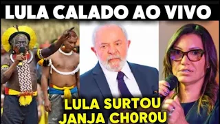 LULA LEVOU SOC0S AO ARRANCAR MICROFONE DE ÍNDIO EM EVENTO E SURT0U