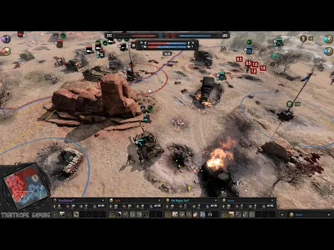 COH3 2v2 BlueSkidrow (WM) & Xufe (AK) vs DexN (US) & havoc (US)